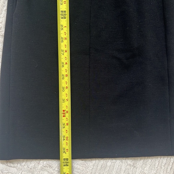 DIANE von FURSTENBERG Wool blend Bund Dress with pockets in black Size 2 - Picture 16 of 16